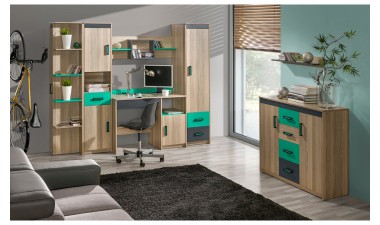 kids-and-teens-wall-units - Oliver III - 1