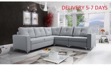 corner-sofa-beds - ADONIS III left side all in Graceland Cream corner-sofa-beds - ADONIS III left side all in Graceland Cream - 10