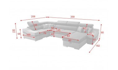 corner-sofa-beds - Vigo U - 8