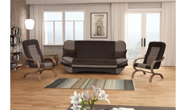 sets - Grzes set 3+1+1 with bed and storage sets - Grzes set 3+1+1 with bed and storage - 1