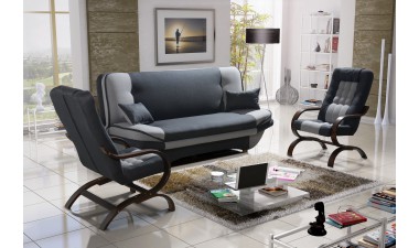 sets - Grzes set 3+1+1 with bed and storage sets - Grzes set 3+1+1 with bed and storage - 2