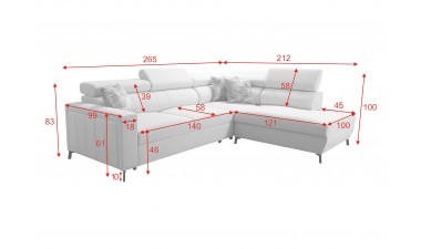 corner-sofa-beds - Baltico III Mini - 3