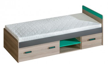 kids-and-teens-beds - Oliver U7 Bed with Storages - 1