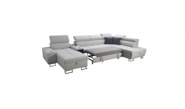 corner-sofa-beds - Morena V Quick Delivery Black Velvet corner-sofa-beds - Morena V Quick Delivery Black Velvet - 4