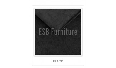 corner-sofa-beds - Morena V Quick Delivery Black Velvet - 7