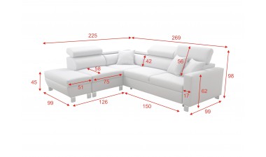 corner-sofa-beds - LORETTO III - 5