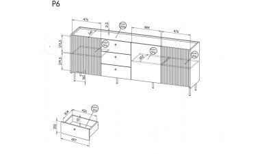 chest-of-drawers - Arianna Chest of drawers P6 - 4