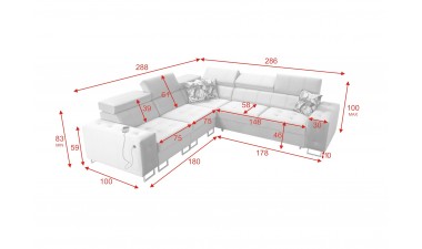 corner-sofa-beds - Hilton III - 10