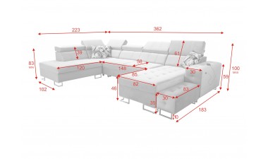 corner-sofa-beds - Hilton VI - 13