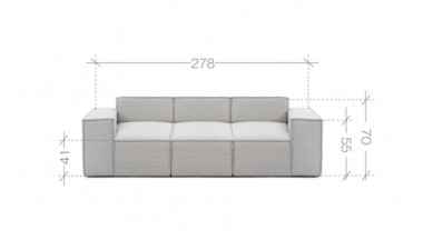 sofy-z-funkcja-spania - Fonda 3s Sofa - 7