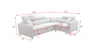 corner-sofa-beds - LORETTO II - 9