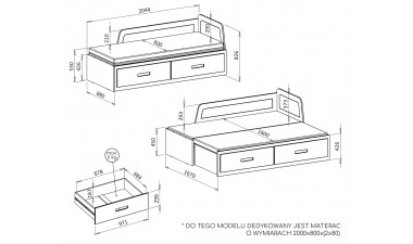 kids-and-teens-beds - Chloe Guest Bed - 10