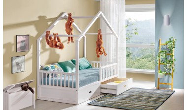 kids-and-teens-beds - Robert Bed with Drawers - 1