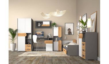 kids-and-teens-bookcase - Matini Closed Bookcase Ca4