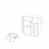Matini Chest of Drawers Ca6 - 7