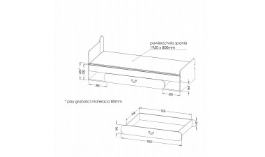 lozka-dzieciece-i-mlodziezowe - Matini Łóżko Ca11 - 7