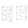 Verona Cabinet 90 - 14