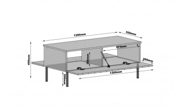 coffee-tables-and-dining-tables - Sero Coffee Table coffee-tables-and-dining-tables - Sero Coffee Table - 9