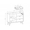 Komo Chest of Drawers KSZD106 - 18