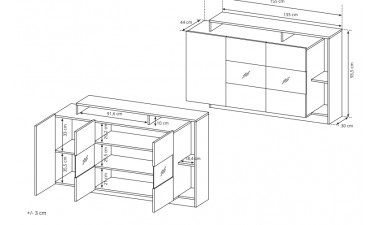 chest-of-drawers - Lava Chest of Drawers - 4