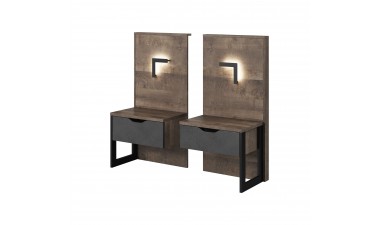 chest-of-drawers - Romeo Bedside Tables chest-of-drawers - Romeo Bedside Tables - 1