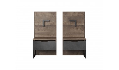 chest-of-drawers - Romeo Bedside Tables chest-of-drawers - Romeo Bedside Tables - 4