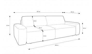 sofy-z-funkcja-spania - Vega Sofa z Funkcja Spania - 8