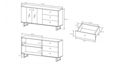 chest-of-drawers - Mateo Chest of Drawers - 3