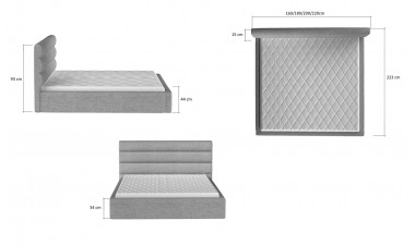 lozka-i-materace - Carmelito Łóżko - 2