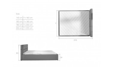 beds-and-mattresses - Rimini Bed - 4