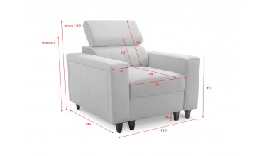 corner-sofa-beds - Baltico III Mini - 24