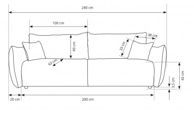 sofas-and-sofa-beds - Moreno Sofa Bed sofas-and-sofa-beds - Moreno Sofa Bed - 13