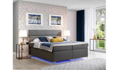 beds-and-mattresses - Amare Bed with Led Lights - 3