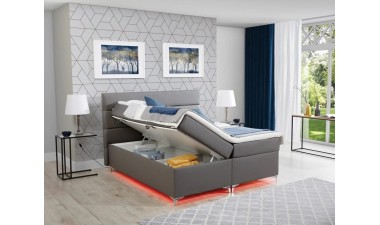 beds-and-mattresses - Amare Bed with Led Lights beds-and-mattresses - Amare Bed with Led Lights - 7