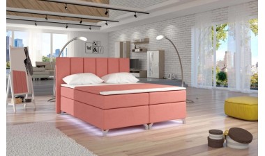 beds-and-mattresses - Barocco Bed with Led Lights - 3