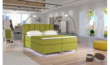 beds-and-mattresses - Barocco Bed with Led Lights - 4