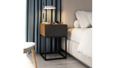 chest-of-drawers - Rainbow Bedside Table chest-of-drawers - Rainbow Bedside Table - 1