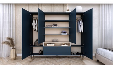 wardrobes - Catherine Wardrobe B100 - 2