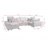 Golden IV Corner Sofa Bed - 11