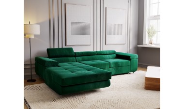 sklep-meblowy - Olenso Narożnik z Funkcją Spania