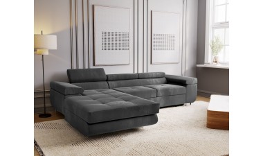 sklep-meblowy - Olenso Narożnik z Funkcją Spania