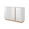 Everest White – Chest Of Drawers 138 2DRS - 1