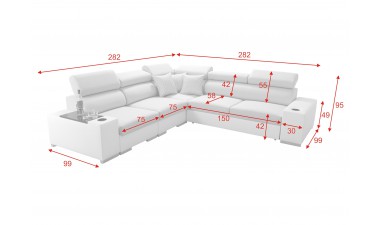 corner-sofa-beds - PERSEO III - 4