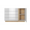 Everest White – Chest Of Drawers 138 2DRS - 4