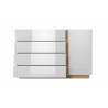 Everest White – Chest Of Drawers 138 2DRS - 3