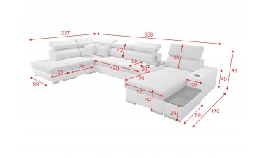 corner-sofa-beds - PERSEO V - 1