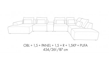 corner-sofas - Cardiff Corner Sofa U Shape - 16