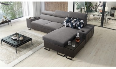 corner-sofa-beds - Melody I Mini Corner Sofa Bed