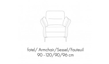 armchairs-and-footstools - Luigi Armchair - 12