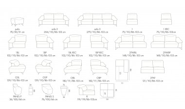 corner-sofas - Rebecca Corner Sofa U Shape - 18